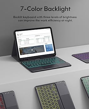 Amazon.com: CHESONA Keyboard Case for iPad Pro 11 inch (M4